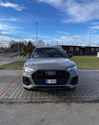 Audi Q5 cena 190000 przebieg: 26000, rok produkcji 2021 z Zator małe 67